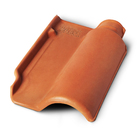 Telha Cerâmica 40x23x5cm Portuguesa Impermeabilizada Vermelha Safira