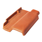 Telha Cerâmica 40x23x5cm Romana Impermeabilizada Vermelha Safira
