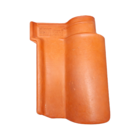Telha Cerâmica Colonial 42x23cm 10mm Marrom Ferro Telhas