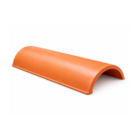 Telha Cerâmica Colonial 43x16cm 10mm Marrom Ferro Telhas