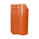 TELHA CERAMICA ESMALTADA 1,10X1,10 CARAM