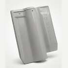 Telha Cermica Esmaltada 25x43cm 11mm Cinza Vilhena Grs
