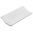 Telha Cerâmica Esmaltada 43x27cm Supernova Branca 1 Face Perkus