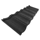 Telha Cerâmica Gravilhada 39,8 x 112cm Preta Euro Telhas