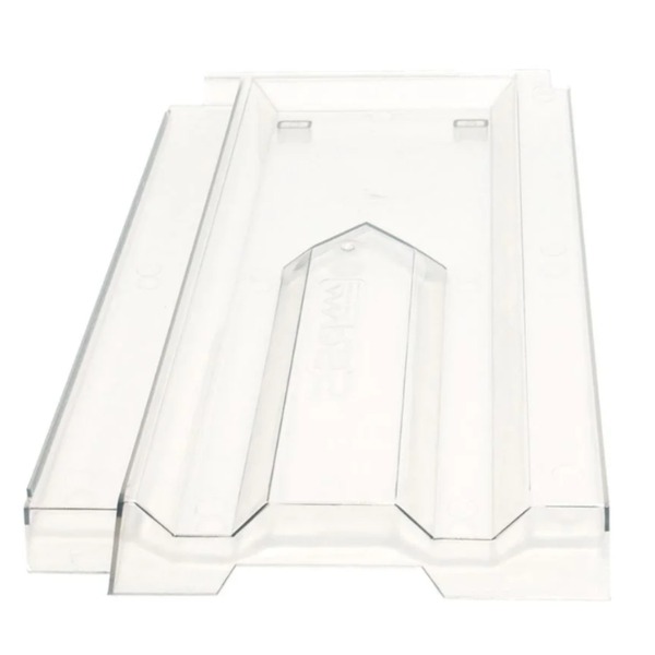 Telha Claraboia Francesa Policarbonato Transparente 5 Peças