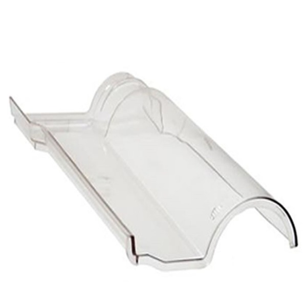 Telha Claraboia Portuguesa Policarbonato Transparente 15 Pçs