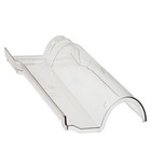 Telha Claraboia Portuguesa Policarbonato Transparente 28 Pçs