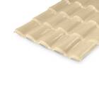 TELHA COLONIAL PVC 3,94X0,86 MARFIM