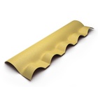 Telha Cumeeira de PVC Colonial Articulada Superior Marfim Precon