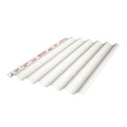 Telha de Fibrocimento TopComfort Térmica 110x244cm 5mm Branco Brasilit