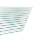 Telha de Policarbonato Grega Trapezoidal 99x244cm 0,7mm Leitosa Ajover