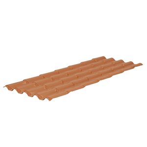 Foto de Telha de PVC Colonial Americana 2,30mx86cm Cerâmica Precon