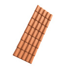 Telha de PVC Colonial Cerâmica 230x86cm Permatti