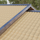 Telha de PVC Colonial Marfim 4,59x0,86m Precon