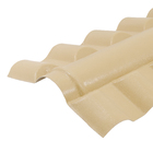 Telha de PVC Cumeeira Central Colonial Marfim 56x90cm Axton