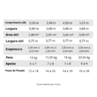 Telha De Pvc Marfim Lux Telhas - 3 28m X 0 88m