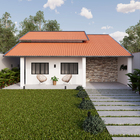 Telha De Pvc Plan Cerâmica 2,42X0,88M Permatti