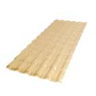 Telha de PVC Plana 198x0,88x1,6cm 1,6mm Marfim Afort