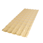 Telha de PVC Plana 33x0,88x1,6cm 1,6mm Marfim Afort