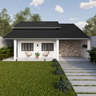 Telha Ecológica Onduline Stilo 0 95x2 00m Preto