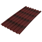 Telha Ecológica Stilo 3D Vermelho 1,95x0,96m Onduline