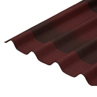 Telha Ecológica Stilo 3D Vermelho 1,95x0,96m Onduline