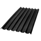 Telha Ecológica Stilo Onduline Fibra Vegetal 95x200cm Preto Onduline