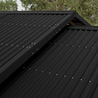 Telha Ecológica Stilo Onduline Fibra Vegetal 95x200cm Preto Onduline