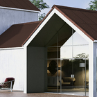 Telha Ecológica Stilo Ondulada Fibra Vegetal 95x200cm Marrom Onduline