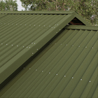 Telha Ecológica Stilo Ondulada Fibra Vegetal 95x200cm Verde Onduline