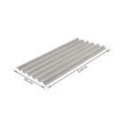 Telha Fibrocimento 2,44mx50cmx4mm Fribotex Brasilit