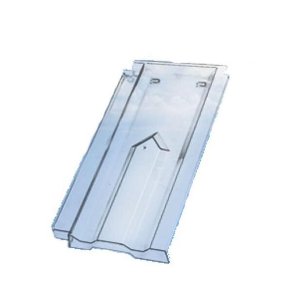 Telha Francesa Policarbonato Kit 3 Telha(s)