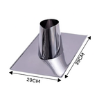 Telha Para Fogão Inox Zatti - 110mm/115mm/120mm