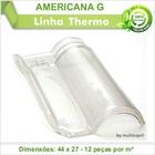 Telha Pet Americana G 275 Kit 8 Telhas