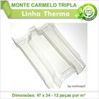 Telha Pet Monte Carmelo Tripla 241 Kit 1 Telha(s)