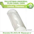 Telha Pet Paulistinha Universal Canal Capa 250 Kit 5 Telha