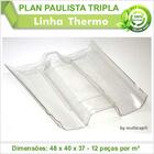 Telha Pet Plan Paulista Tripla 193 Kit 28 Telha(s)