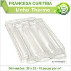 Telha Pet Tansparente Francesa Curitiba 340 Kit 15 Telha(s)