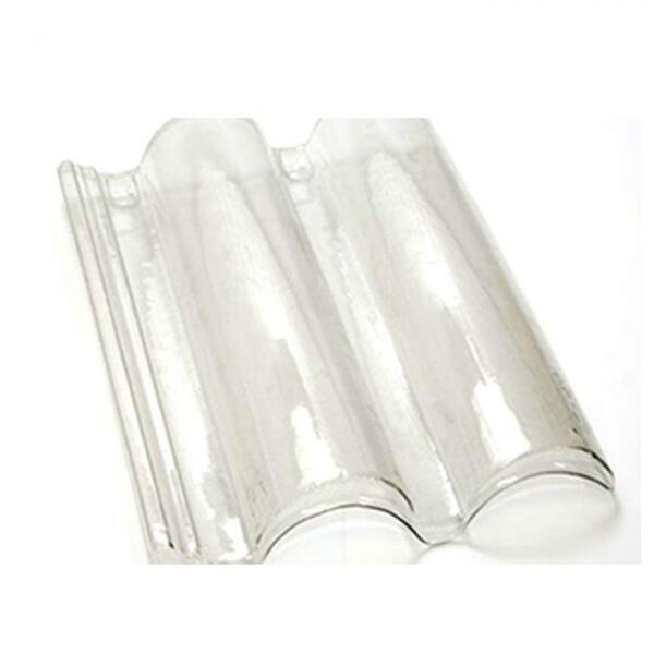 Telha Pet Transparente Tradicao Tegula 291 Kit 7 Telha(s)