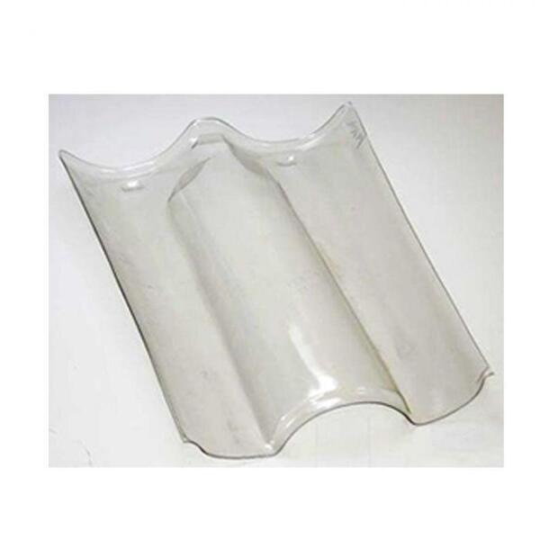 Telha Pet Transparente Tripla Russa 400 Kit 21 Telha(s)