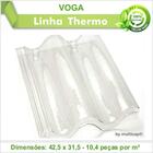 Telha Pet Transparente Voga 294 Kit 28 Telha(s)