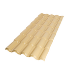 Telha Plástica Colonial 5 Ondas 230x86cm 1,7mm Marfim Afort