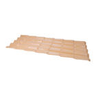 Telha Plástica Colonial 5 Ondas 328x86cm 1,7mm Marfim Afort