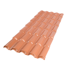 Telha Plástica Colonial 5 Ondas 328x86cm 1,7mm Terracota Afort