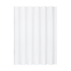 Telha Policarbonato 1,83x1,10m Ondulada Cristal Ajover