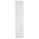 Telha Policarbonato 2,44mx50cm Onda Baixa 75mm Leitosa Ajover