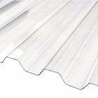 Telha Policarbonato 244cm X 99cm Grega Ajover Transparente