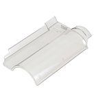 Telha Policarbonato 43x43cm Americana Translúcida Atco