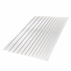 Telha Policarbonato Greca Trapezoidal Cristal Ajover