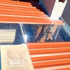 Telha Policarbonato Greca Trapezoidal Cristal Ajover